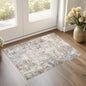 UERMEI 2x3 Entryway Area Rug Washable Neutral Brown Grey Small Carpet | Modern by UERMEI