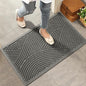 Sturdy Front Door Mat, Absorbent Muddy Dirt Resist Welcome Door Mats Outdoor by HIYARD