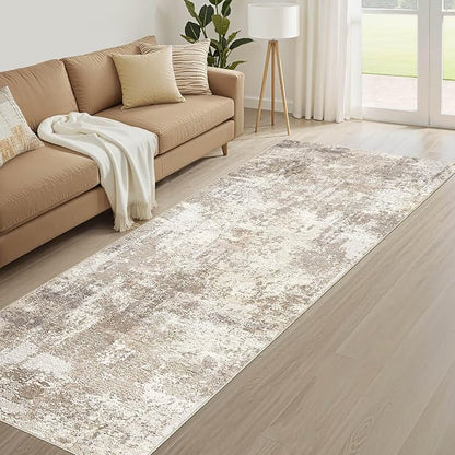 LOONGRUG Runner Rug 2x10 Washable Non-Slip Kitchen Neutral Modern Rug | - Image 7