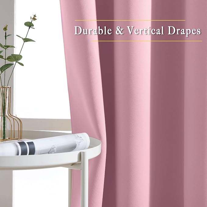 NICETOWN Room Darkening 84 inch Curtain - Image 6