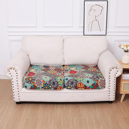 Printed Couch Cushion Covers, Sofa Covers Washable - Image 5