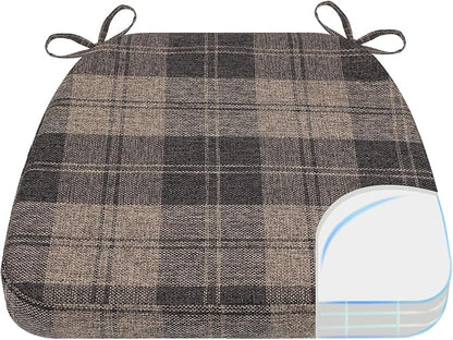 AAAAAcessories D-Shaped Chair Cushions, Machine-Washable Cover by AAAAAcessories