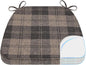 AAAAAcessories D-Shaped Chair Cushions, Machine-Washable Cover by AAAAAcessories