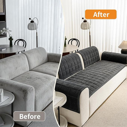 Couch Covers for Dogs Washable, 27.6"x59.1" Non Slip Couch Covers for Loveseat - Image 5