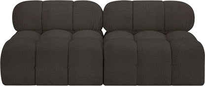 Meridian Furniture 611Brown-S68B Ames Collection Modern | Contemporary Modular - Image 4