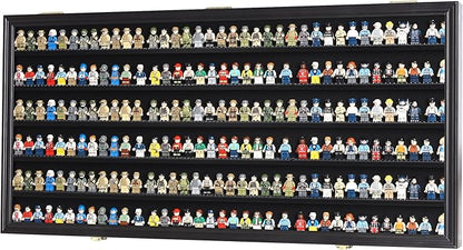 DisplayGifts Toy Minifigures Miniatures Display Case Frame Wall Cabinet Stand by Display+Accessories