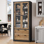 71" Tall Kitchen Pantry Cabinet by Garvee
