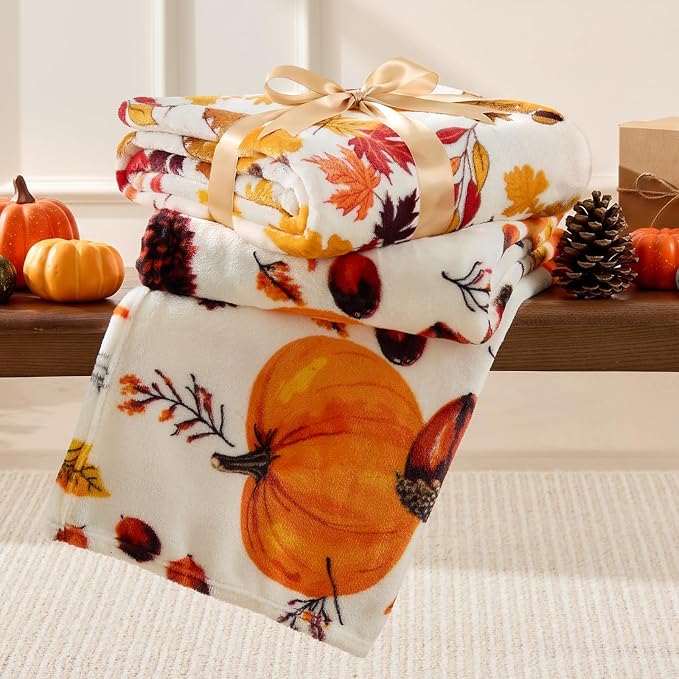 BEDELITE Fleece Blanket Soft Fall Throw - Image 5
