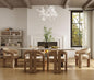 Hyfirm Upholstered Barrel Dining Chairs Set of 6, Khaki Velvet Kitchen Accent by Hyfirm