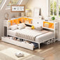 Hasuit Corner Twin Bed Frame by Hasuit