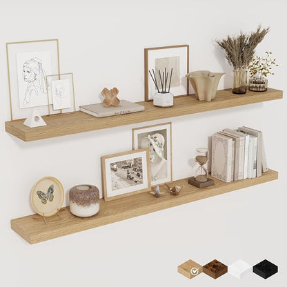 Fun Memories 48 Inch Floating Shelves by FunMemories