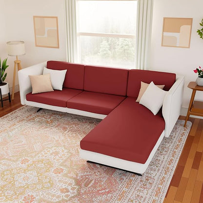 Waterproof Couch Cushion Covers, Stretch Sofa Seat Slipcovers | Stretch Fabric - Image 2