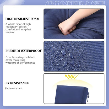 Outdoor Chaise Lounge Cushions - Image 4