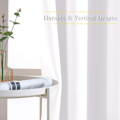 NICETOWN White Room Darkening Draperies and Curtains - Image 5