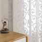 Furman Ivory Sheer Curtains 54 Inch Length 2 Panels Set by OWENIE