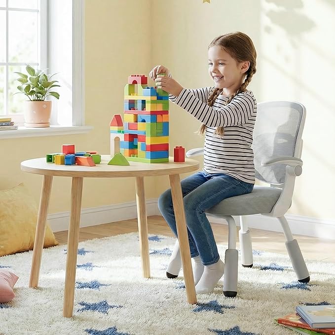 ERIYA Kids Desk Chair, Kids Study Chair, Height-Adjustable - Image 5