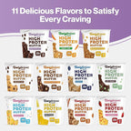 Bootylicious | High-Protein Muffin | 25g Protein, 7g Net Carbs, 2.32-2.75oz Cup, 12-Pack (Double Chocolate)