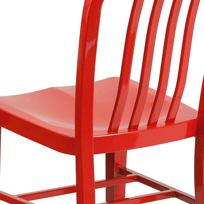 Flash Furniture Gael Indoor/Outdoor Modern Metal Dining Chairs, - Image 11