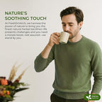 FreshDrinkUS, Premium 75 Tea Bags Men Super Detox Tea – Herbal Blend with Senna, Dandelion Root, Ginger, Peppermint & More – 100% Natural, Sugar-Free. Caffeine-Free. Gluten-Free. Vegan