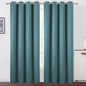 Blackout Curtains 66 x 84 inch/Sea Teal Curtains Set of 2 Panels/Thermal by Lemomo