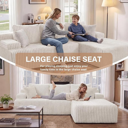 Modular Sectional Sofa Couches L-Shape Couch - Image 4