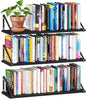 BAMEOS 24X8 Floating Shelves Rustic Wood Wall Shelf Set of 3, Bookshelf by BAMEOS