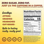 Joe'y Mushroom Coffee Alternative with Cacao and Dandelion Root, Chicory Coffee Substitute with Adaptogenic Superfoods, Vegan Gluten-Free Drink for Focus and Clean Energy without Jitters, 18 Servings