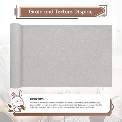 KING MOUNTAIN Leather Repair Patch, 16 x 60 Inches self Adhesive Leather Repair - Image 2