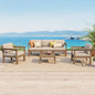 Stoog Patio Furniture Set, 6-Piece Modular Outdoor Sectional Sofa by Stoog