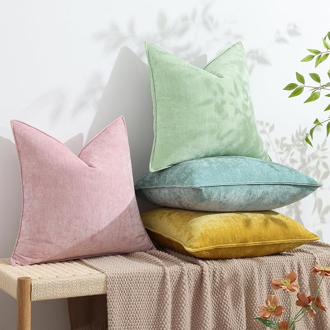 decorUhome Summer Couch Throw Pillow Covers 12x20 Set of 2, Decorative Soft - Image 5