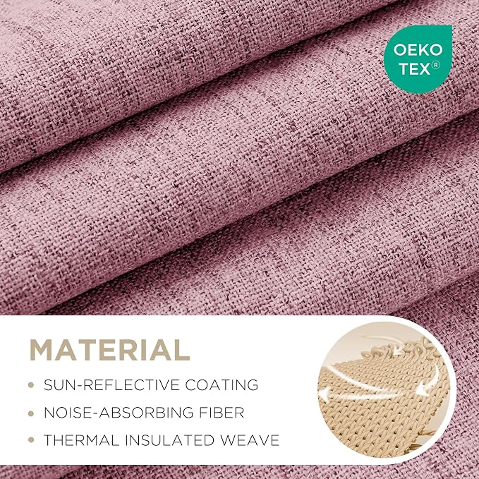 Joydeco Blackout Curtains for Bedroom - Image 2