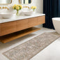 Non Slip 2x7 Moss Green Hallway Runner by HazoHaus