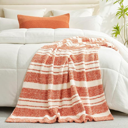 Snuggle Sac Orange Fall Throw Blanket - Image 4