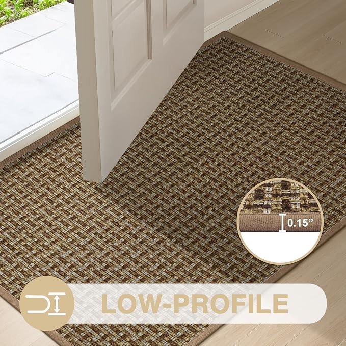 Door Mat Indoor Entrance 24"x47", Absorbent Indoor Door Mat Large, Non Slip - Image 4