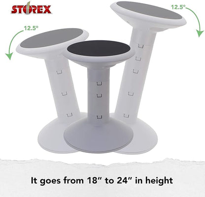 Storex Active Tilt Stool – Ergonomic Seating - Image 4