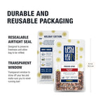 Tiesta Tea - Fireside Spice, Loose Leaf, Mulled Wine Herbal Tea, Premium Non-Caffeinated Holiday Blend, Make Hot or Iced, Brews Up to 25 Cups, 1.5 Ounce Resealable Pouch