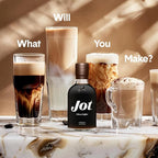Jot Coffee Concentrate (Original/Dark) High Caffeine Cold Brew Coffee Concentrate Liquid for Iced Coffees, Instant Espresso, Hot or Cold Instant Coffees - Makes 14 Cups, 150mg Caffeine/Tbsp, No Sugar