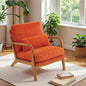 VINGLI Upgraded Premium Corduroy Accent Chair, Upholstered Arm Chair, Solid by VINGLI