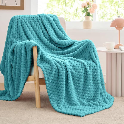 BEDELITE Teal Large Throw Blanket - Image 9