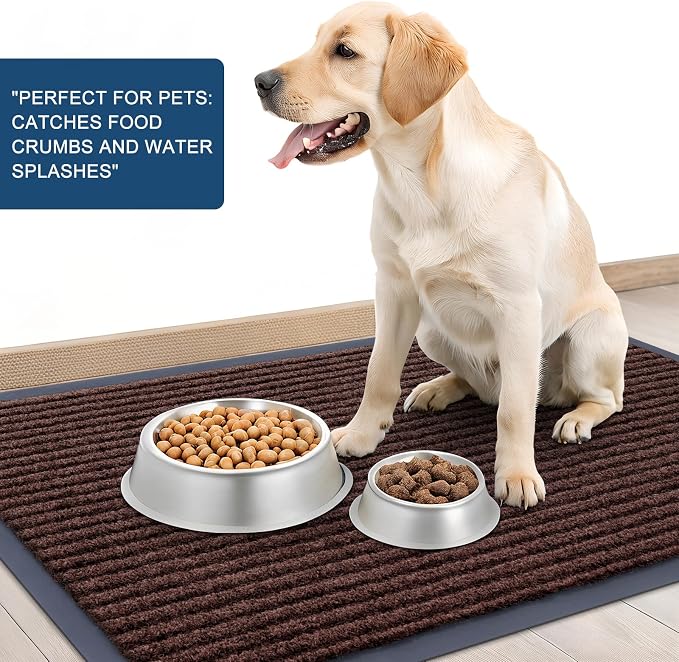 OLANLY Front Door Mat 47x30, Waterproof Heavy-Duty Indoor Outdoor Doormat | - Image 6