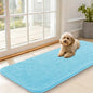 OLANLY Dog Door Mat for Muddy Paws 47x20, Super Absorbent Chenille Mud Mat | by OLANLY