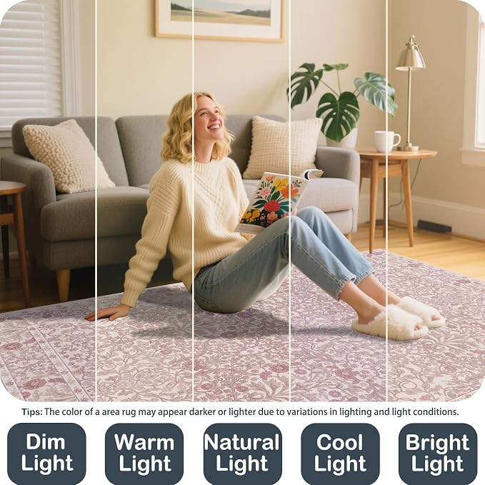 Washable 2'6" x 10' Runners for Hallways, Non Slip Long Floor Runner for Kitchen - Image 5