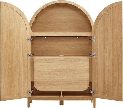 Modway Calista 63 Inch Arched Storage Cabinet - Image 8