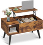 WLIVE Coffee Table for Living Room, Small Coffee Table by WLIVE