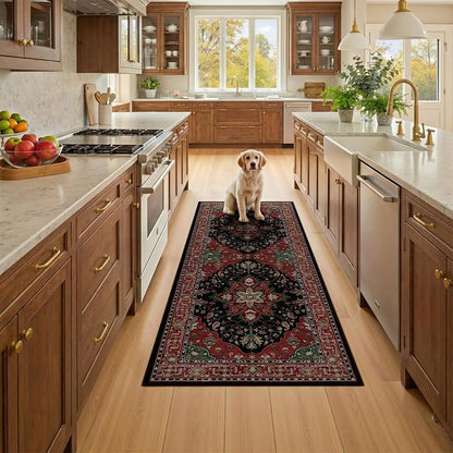 RELEANY Washable Area Rug, Runner 2'x5', Water Repellent, Pet Friendly - Image 2