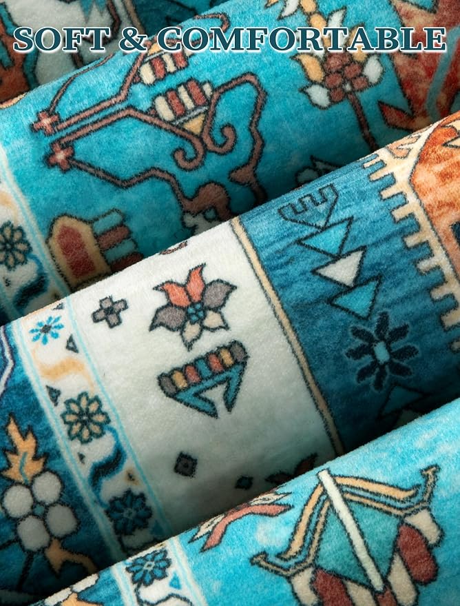 SERISSA 3x7 Washable Non Slip Boho Runner Rug - Image 4