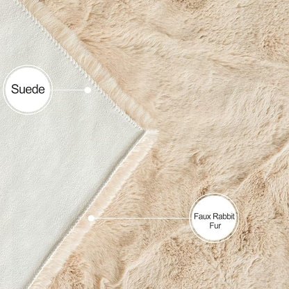 ORINOVA Camel Washable Shag Area Rugs - Image 7