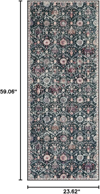 Lahome Moroccan Kitchen Runner, 2x5 Rug Runners - Image 2