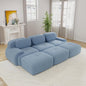 Boneless Sectional Couch, No Assembly Required, 117.3” Modular Cloud Sofa by ModonChicSofasCouches