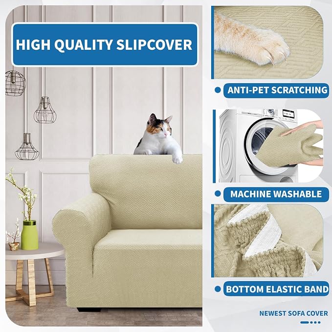 XINEAGE New 1 Piece Couch Covers - Image 6
